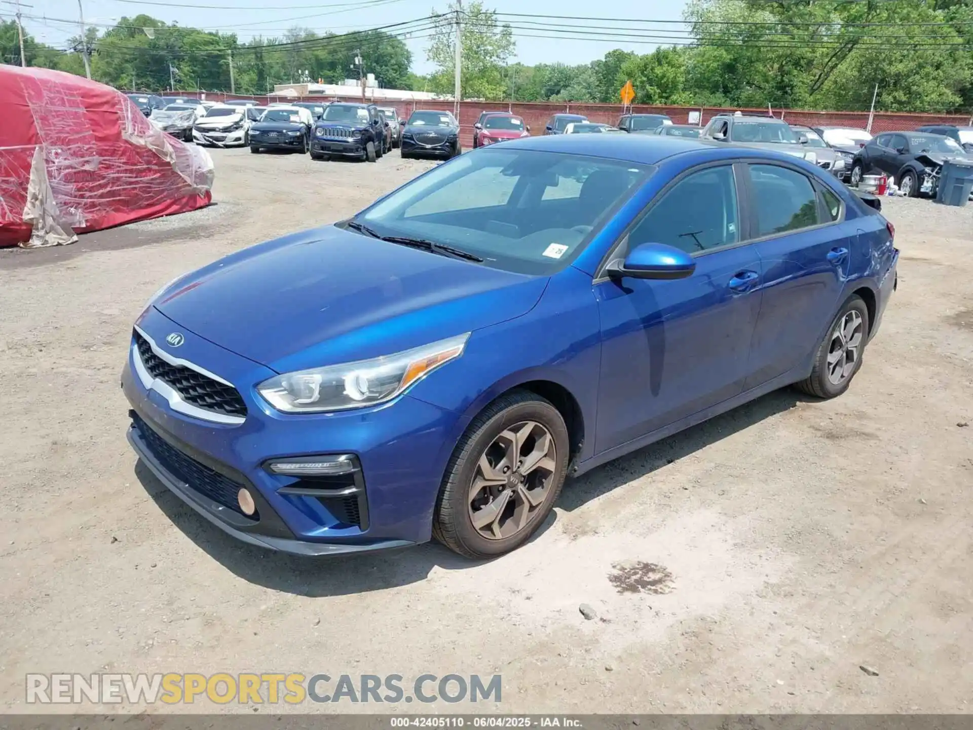 2 Photograph of a damaged car 3KPF24AD2LE183040 KIA FORTE 2020