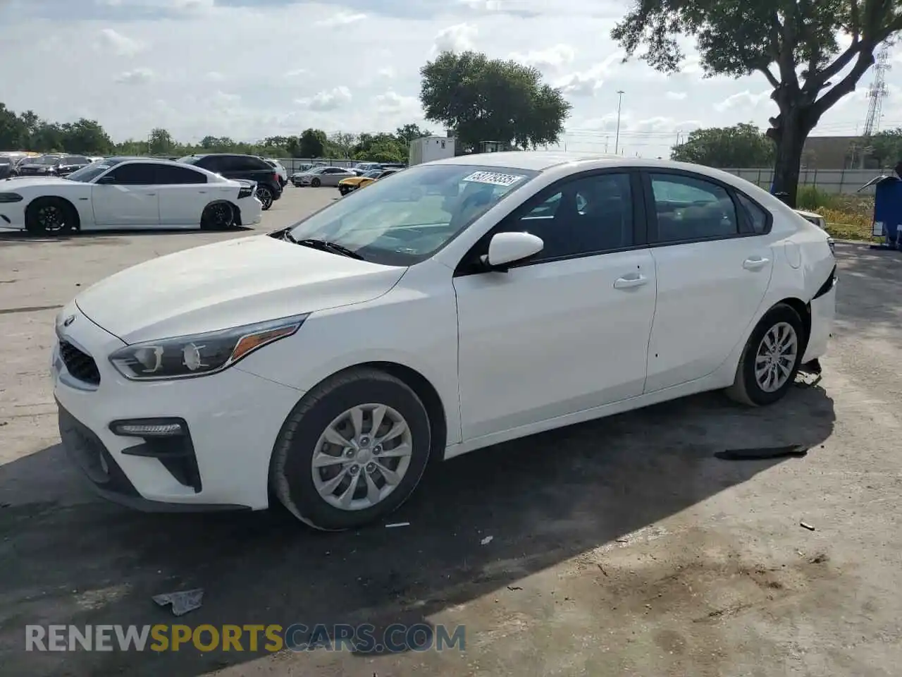 1 Photograph of a damaged car 3KPF24AD2LE192367 KIA FORTE 2020