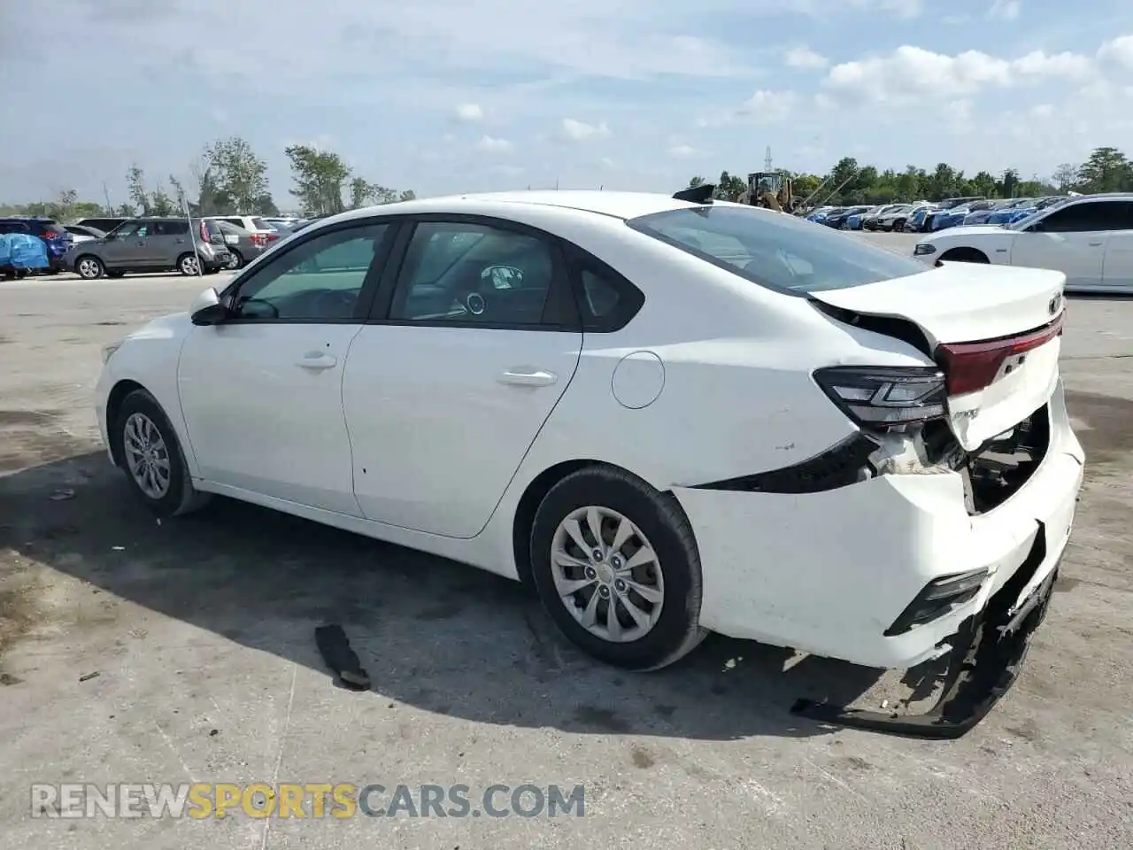 2 Photograph of a damaged car 3KPF24AD2LE192367 KIA FORTE 2020