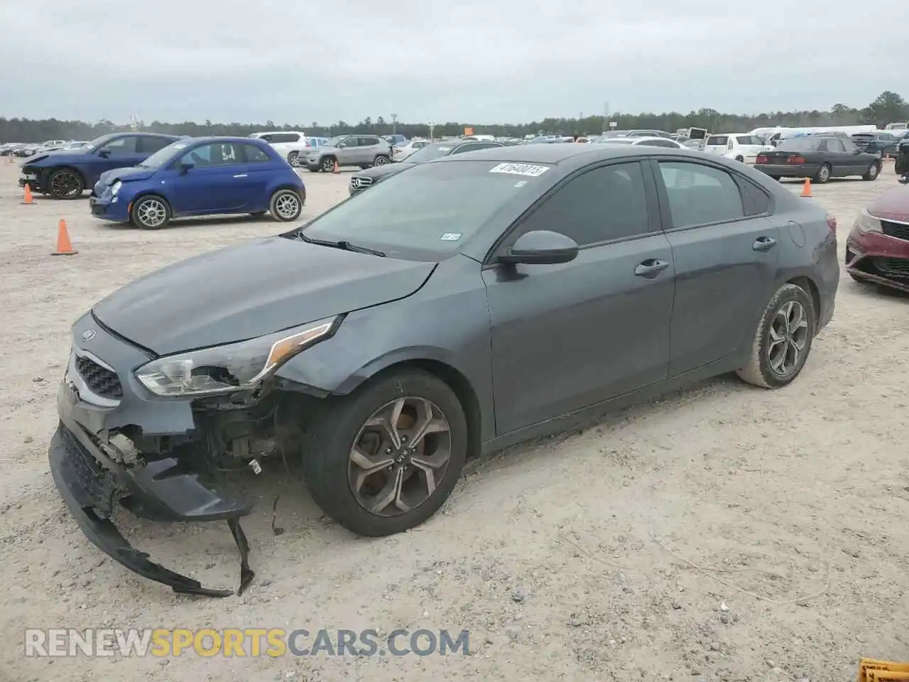 1 Photograph of a damaged car 3KPF24AD2LE223780 KIA FORTE 2020