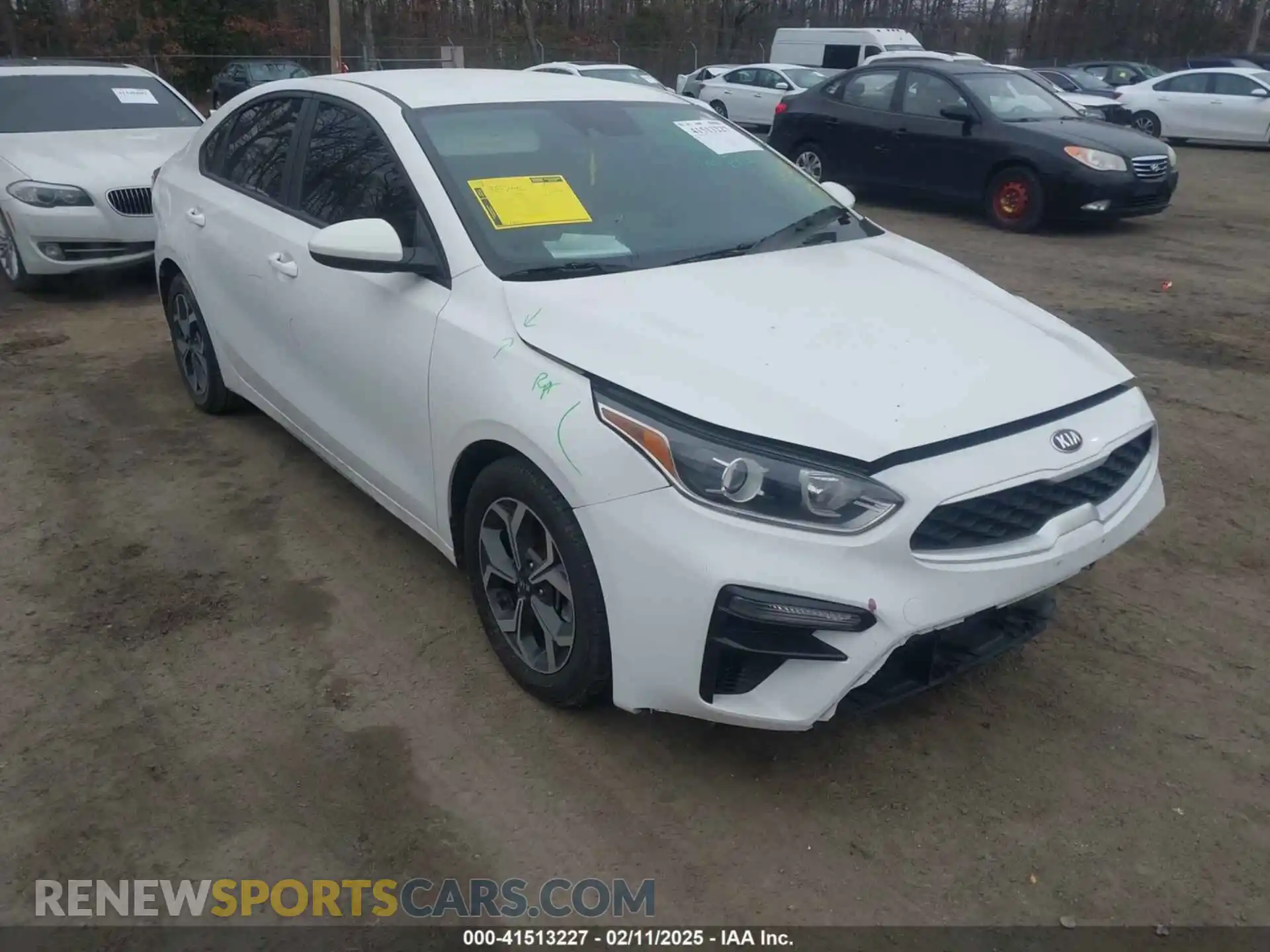 1 fotografías del automóvil dañado 3KPF24AD2LE226520 KIA FORTE 2020