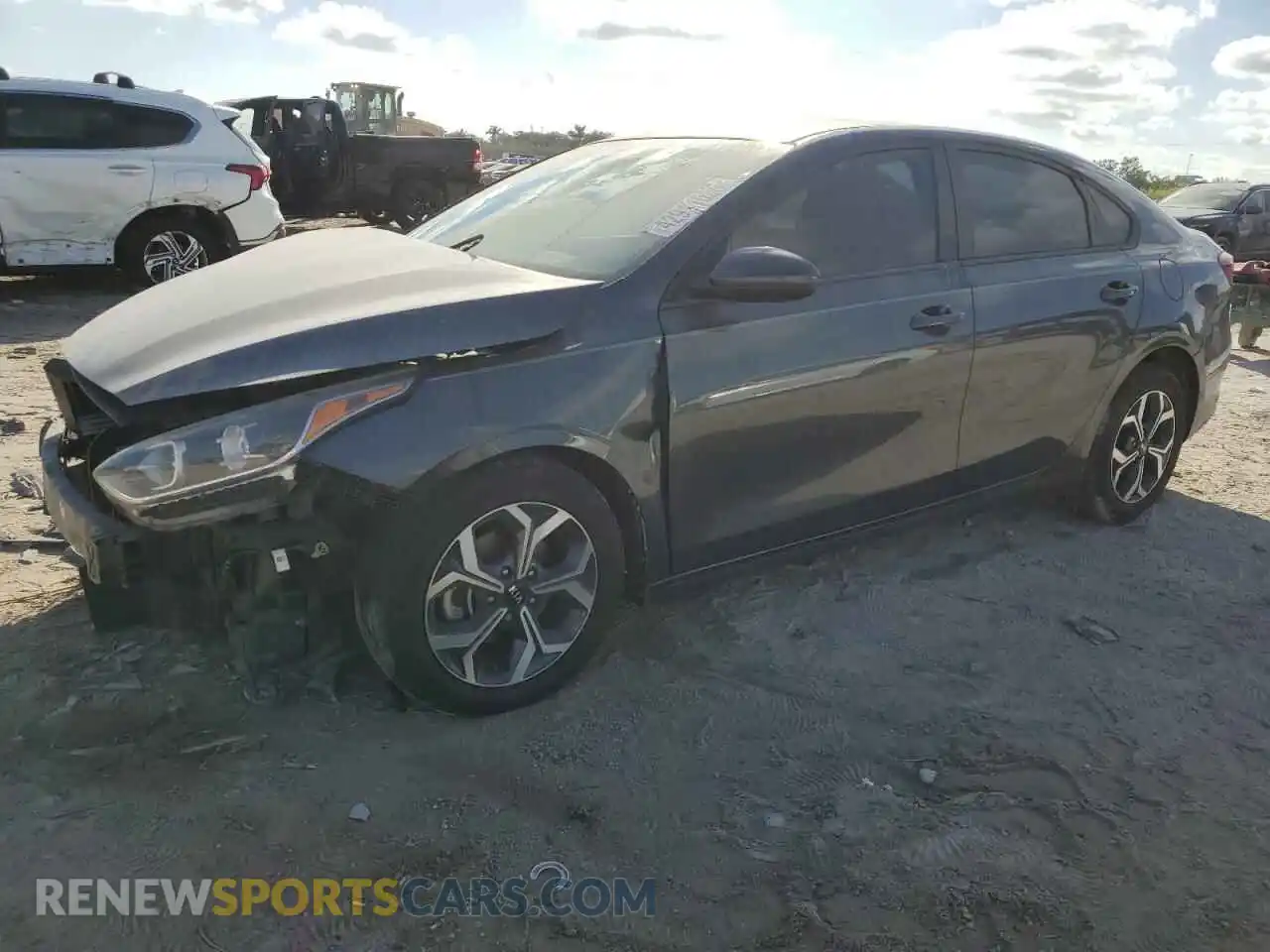 1 Photograph of a damaged car 3KPF24AD2LE244841 KIA FORTE 2020