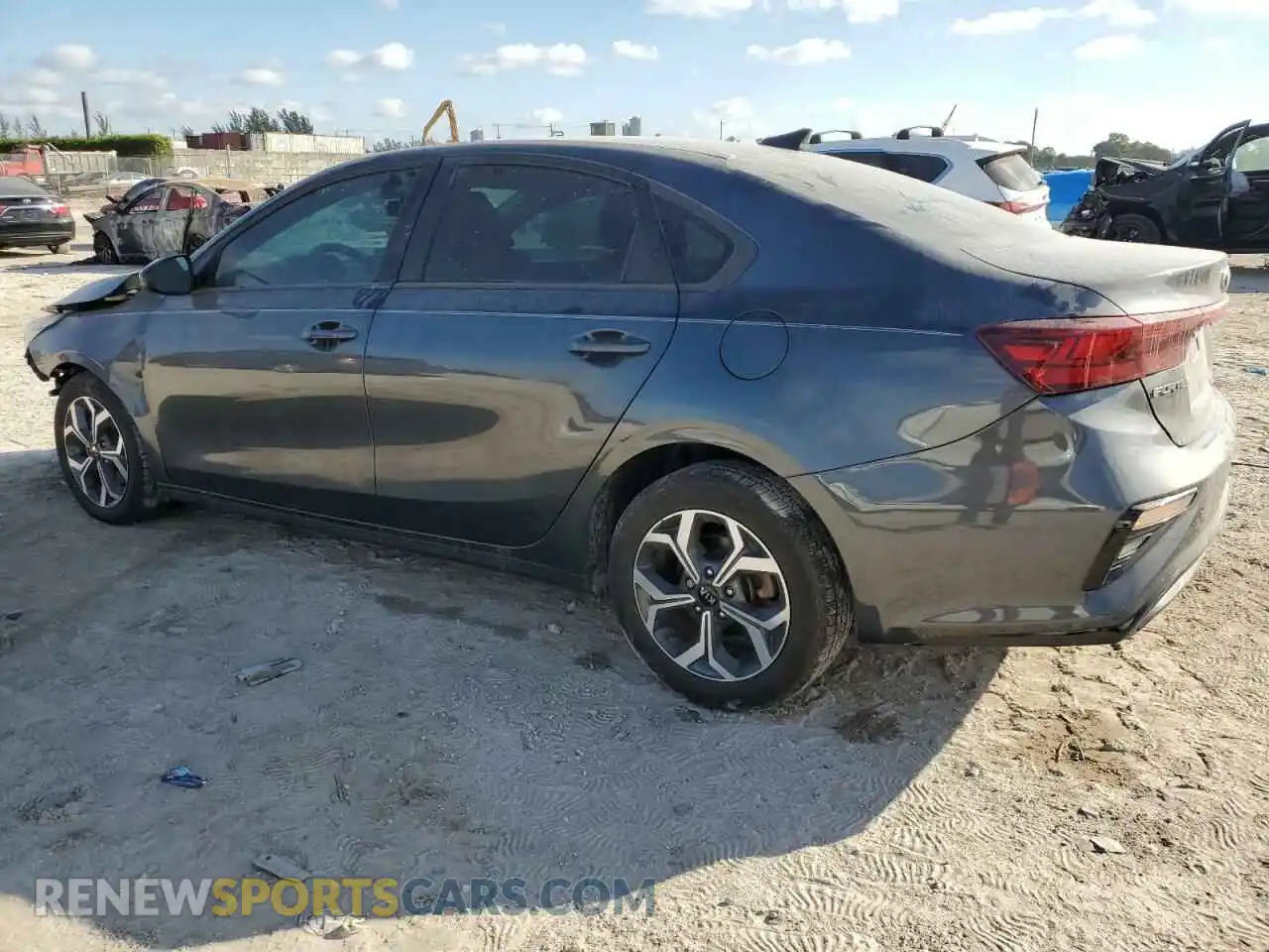 2 Photograph of a damaged car 3KPF24AD2LE244841 KIA FORTE 2020