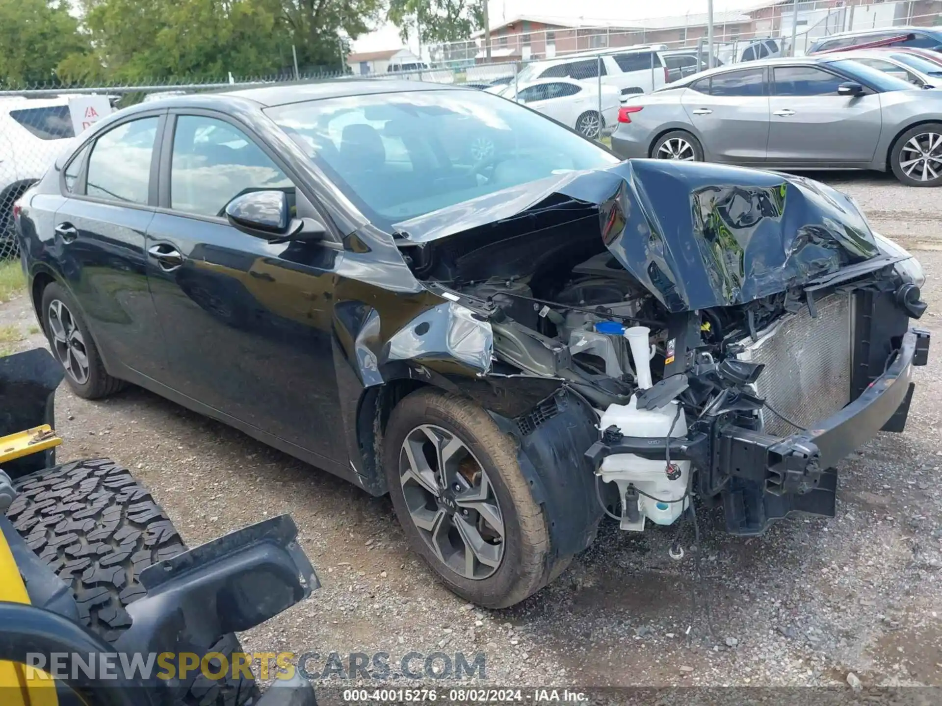 1 fotografías del automóvil dañado 3KPF24AD2LE247335 KIA FORTE 2020