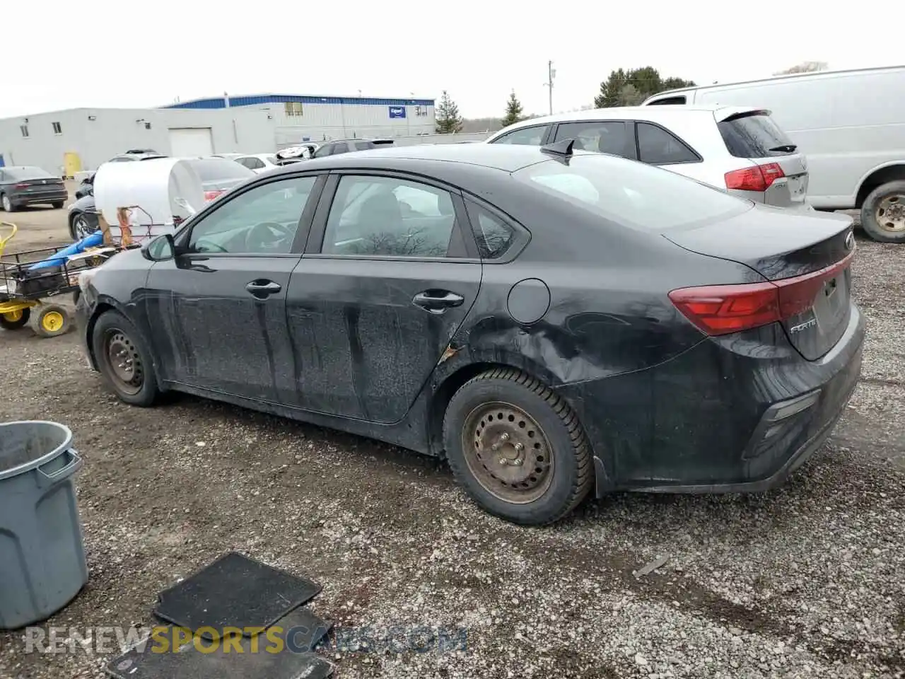 2 Photograph of a damaged car 3KPF24AD3LE161757 KIA FORTE 2020