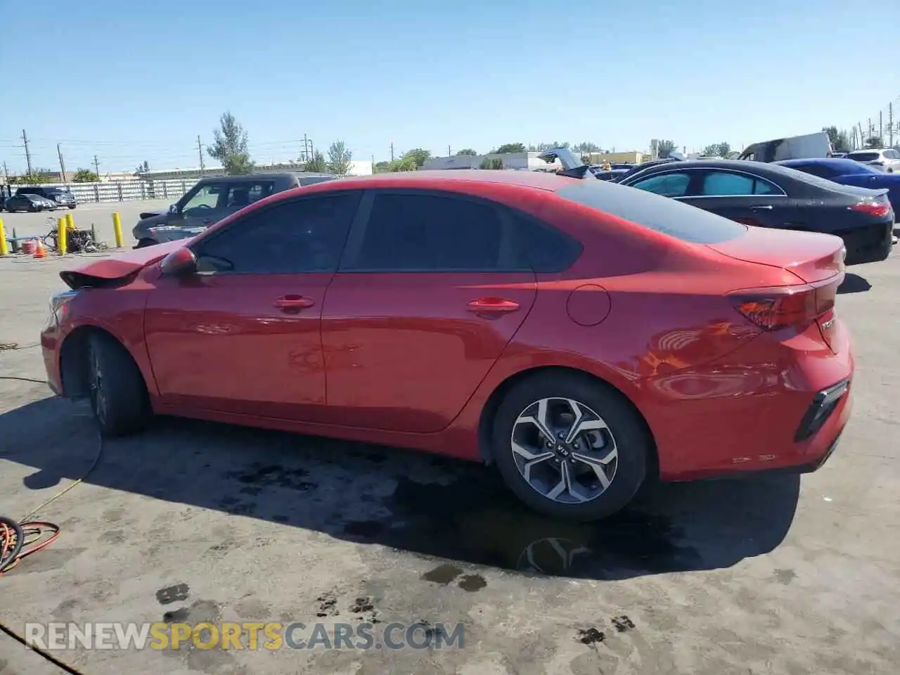 2 Photograph of a damaged car 3KPF24AD3LE166375 KIA FORTE 2020