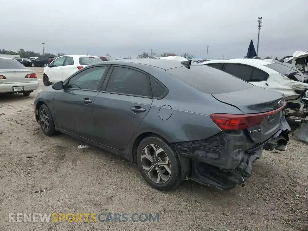 2 Photograph of a damaged car 3KPF24AD3LE167669 KIA FORTE 2020