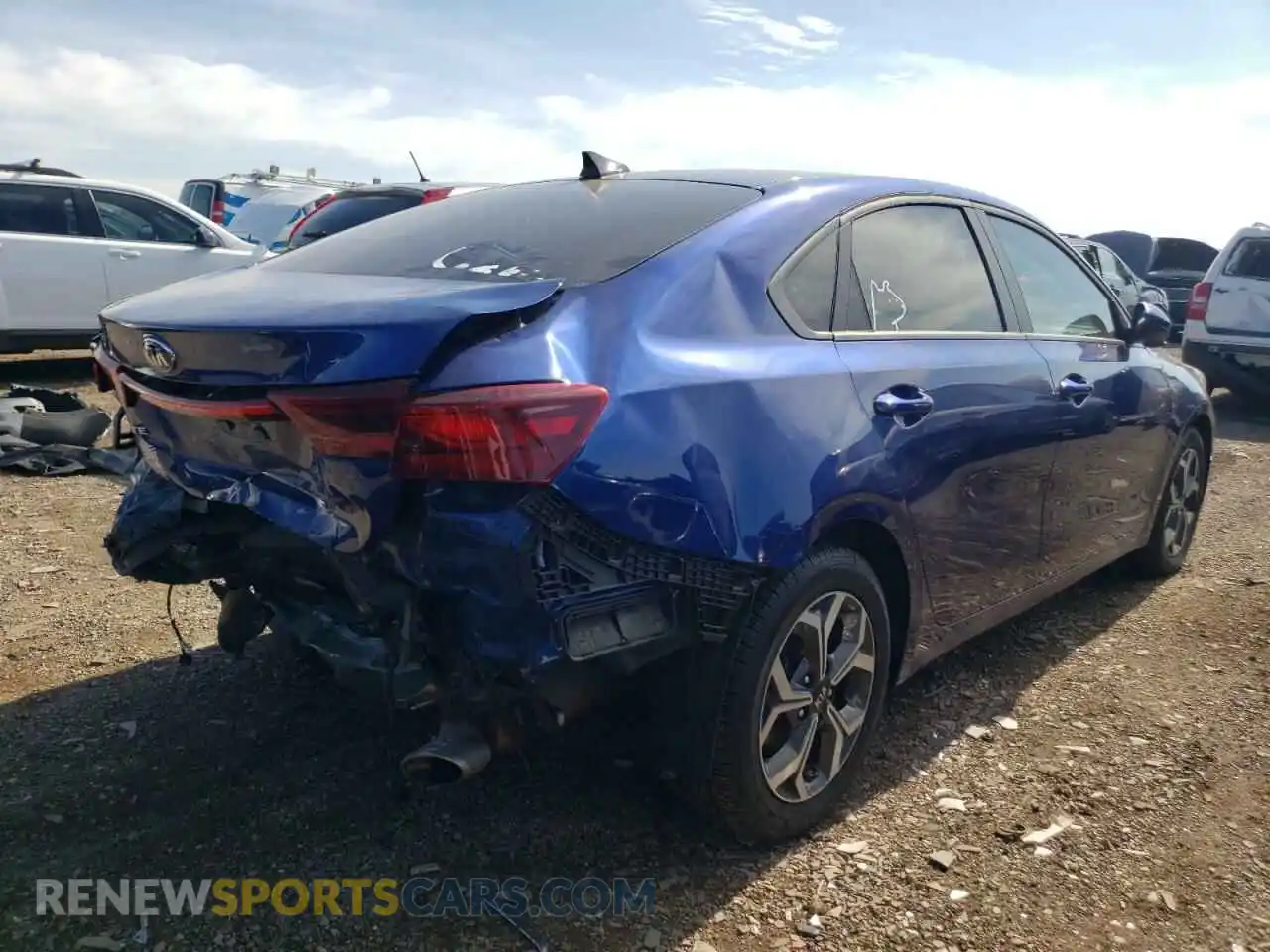 3 Photograph of a damaged car 3KPF24AD3LE173892 KIA FORTE 2020