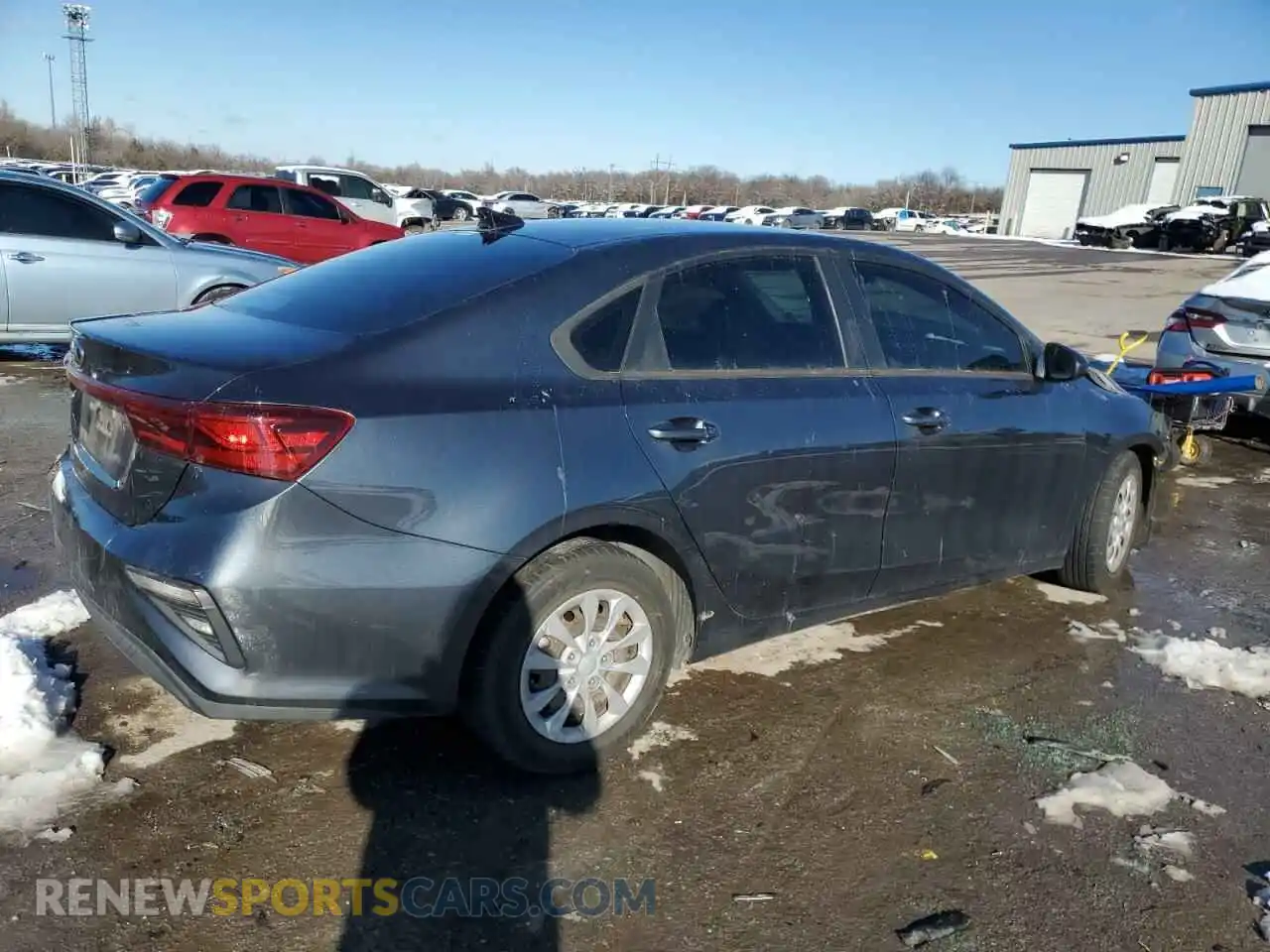 3 fotografías del automóvil dañado 3KPF24AD3LE220595 KIA FORTE 2020
