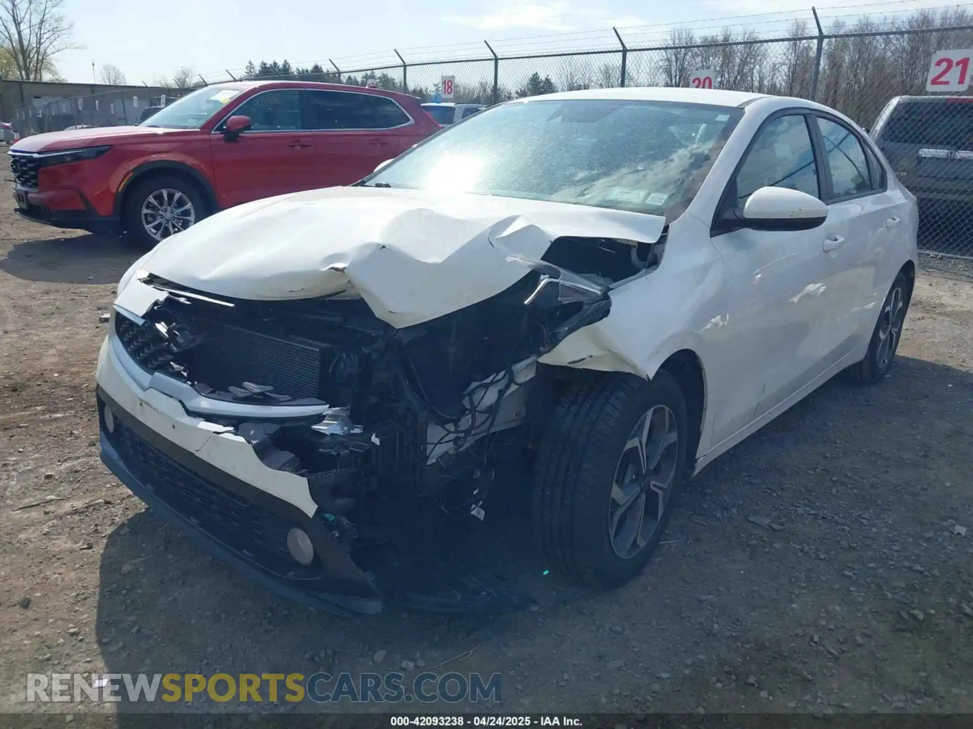 2 Photograph of a damaged car 3KPF24AD4LE145177 KIA FORTE 2020
