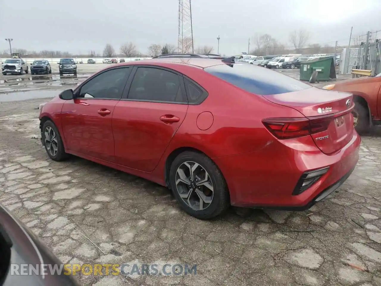2 Photograph of a damaged car 3KPF24AD4LE155448 KIA FORTE 2020
