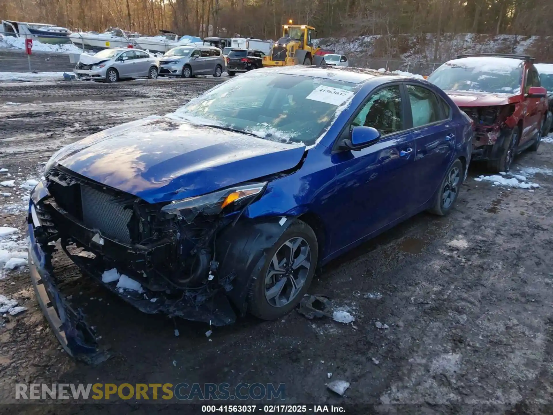 2 Photograph of a damaged car 3KPF24AD4LE174288 KIA FORTE 2020