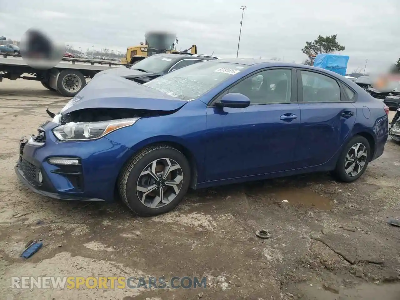 1 Photograph of a damaged car 3KPF24AD4LE175263 KIA FORTE 2020
