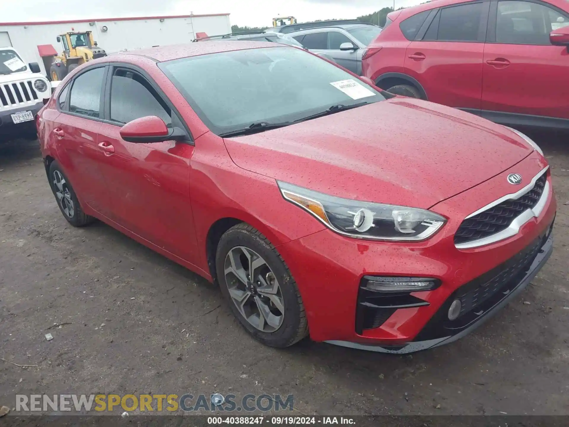 1 Photograph of a damaged car 3KPF24AD4LE187378 KIA FORTE 2020
