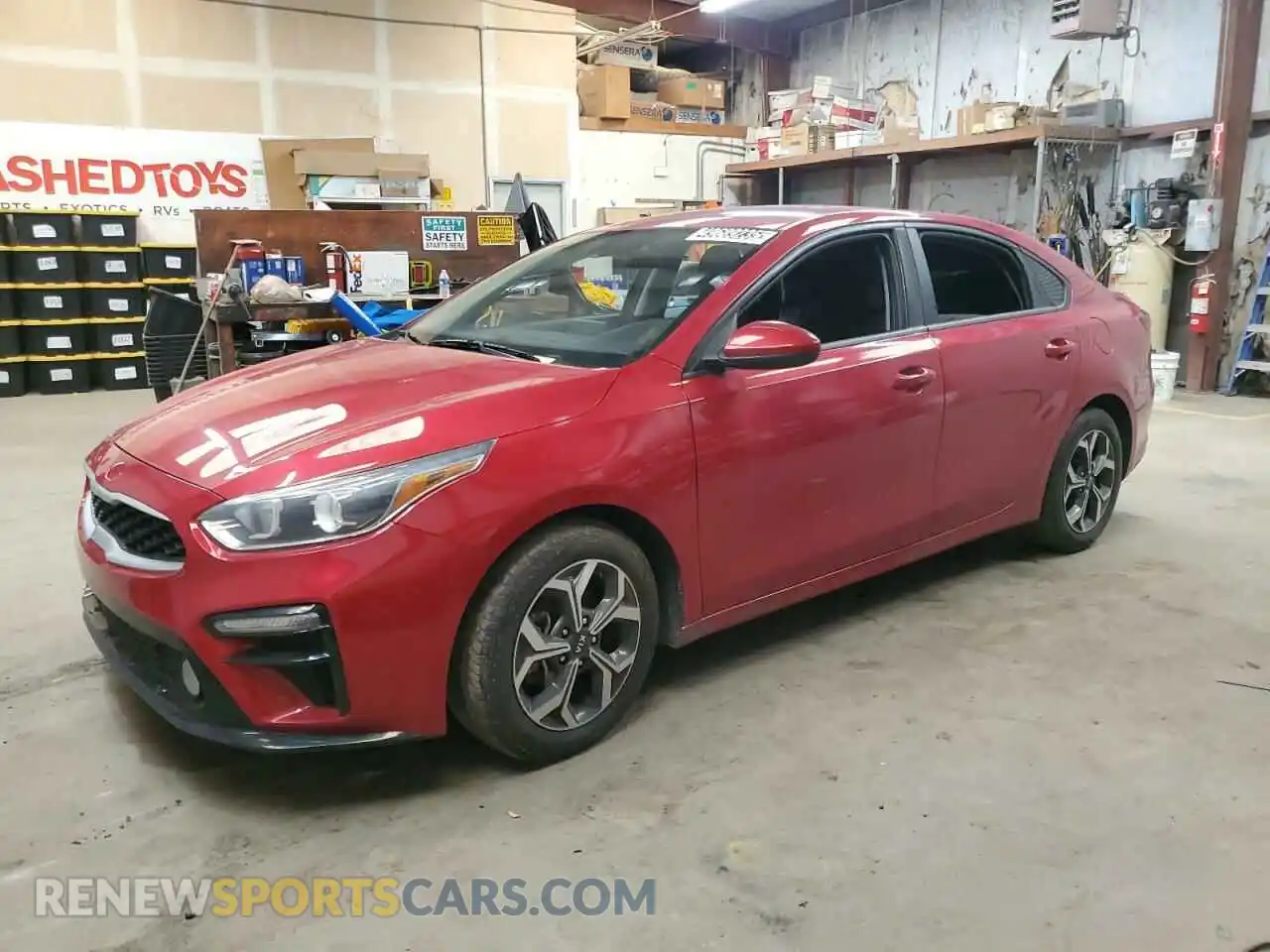 1 Photograph of a damaged car 3KPF24AD4LE201067 KIA FORTE 2020