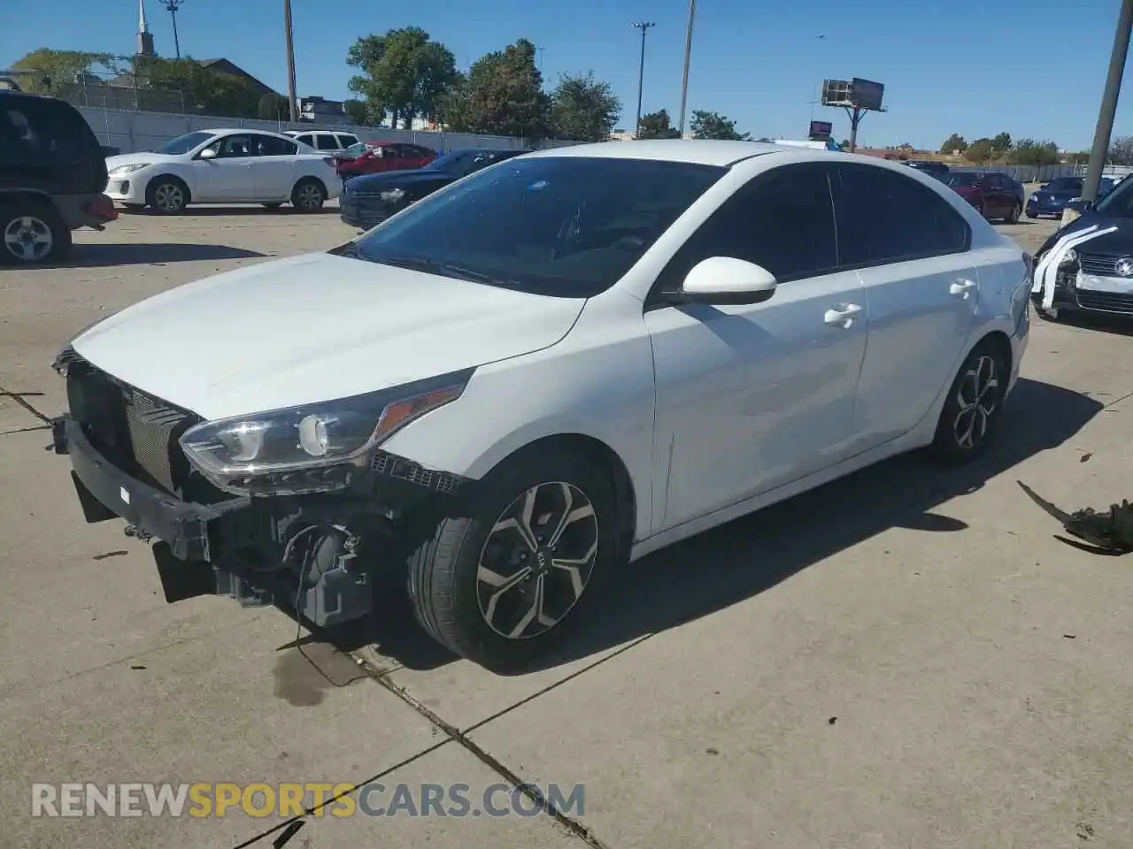 1 Photograph of a damaged car 3KPF24AD4LE207550 KIA FORTE 2020