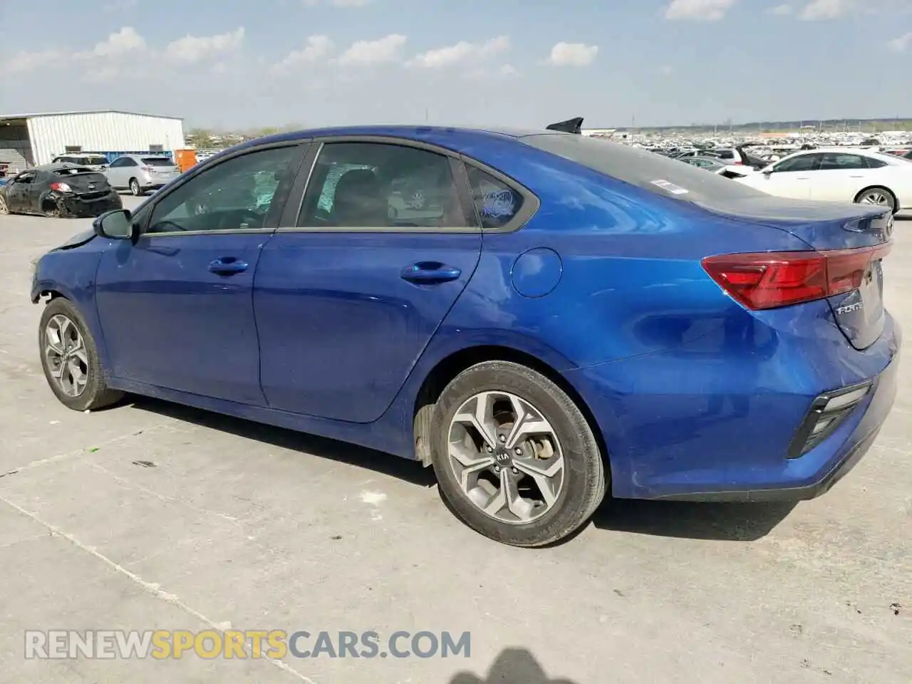 2 Photograph of a damaged car 3KPF24AD4LE229158 KIA FORTE 2020