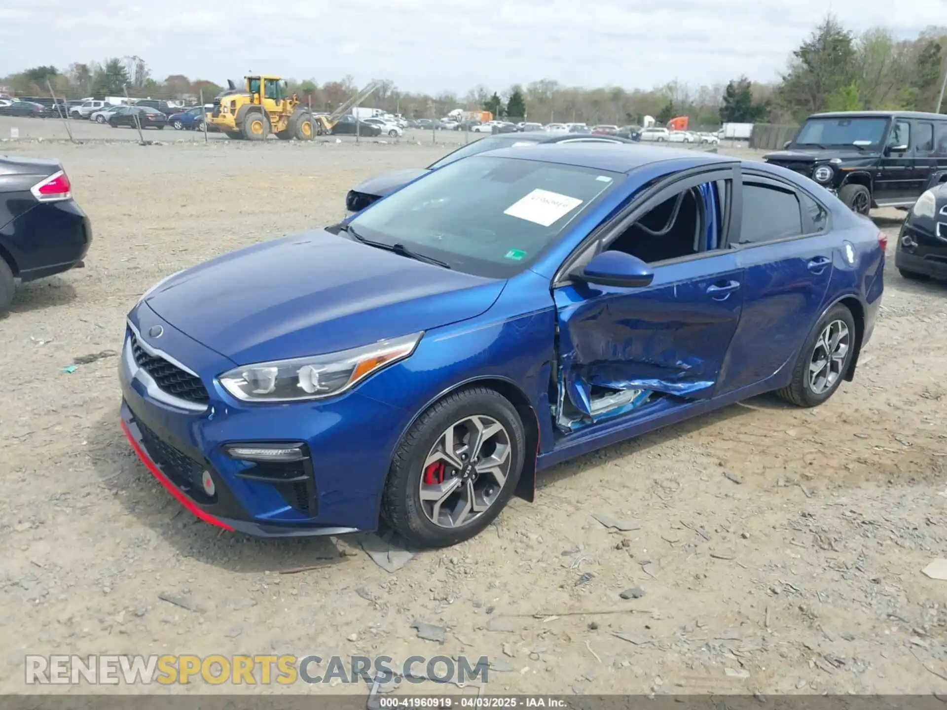 2 Photograph of a damaged car 3KPF24AD4LE245943 KIA FORTE 2020