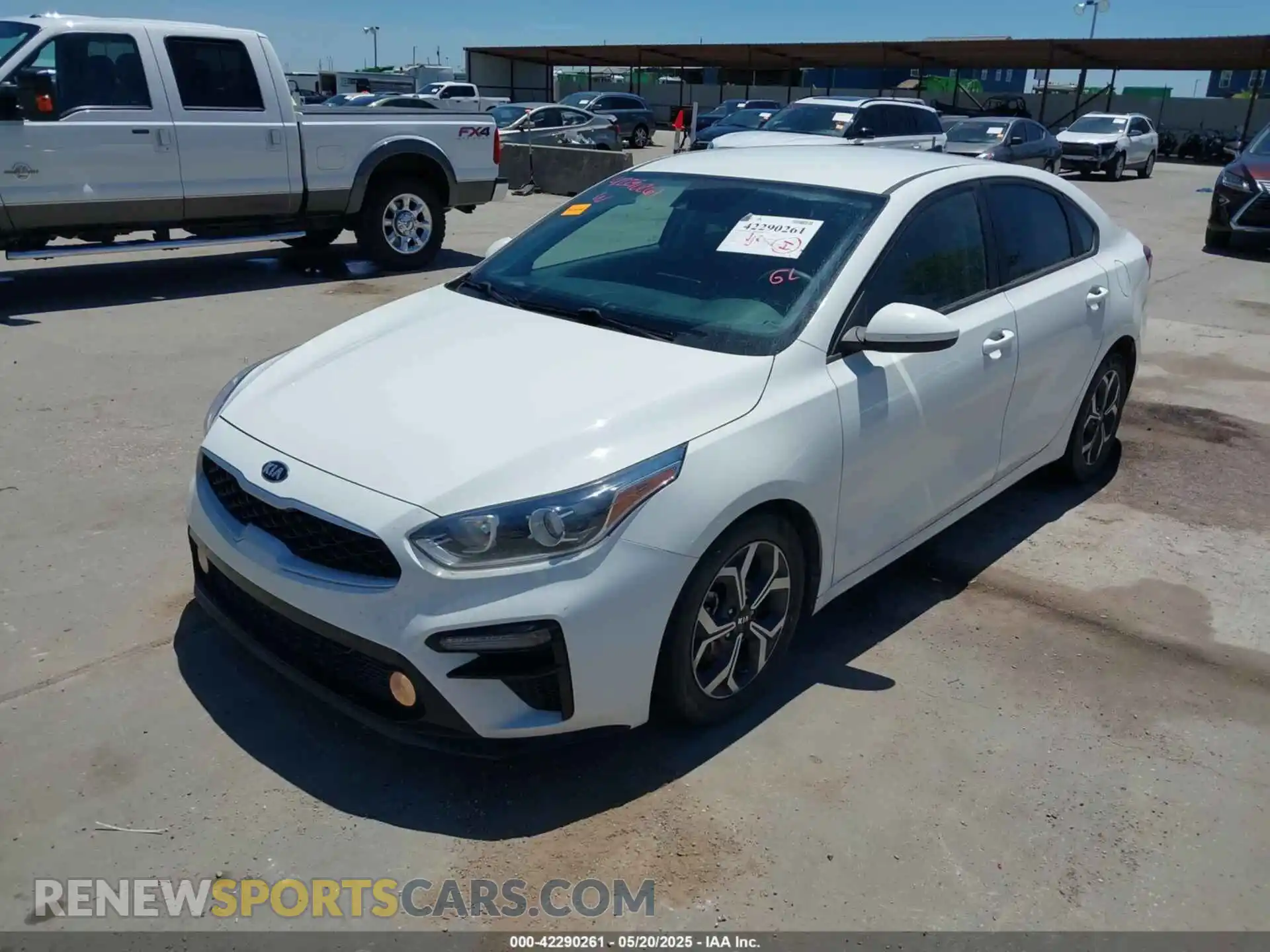 2 Photograph of a damaged car 3KPF24AD4LE248213 KIA FORTE 2020