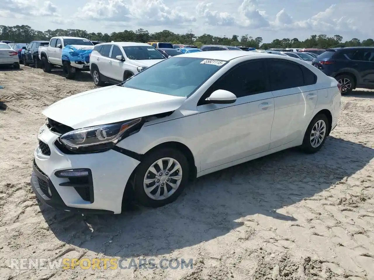 1 Photograph of a damaged car 3KPF24AD4LE250186 KIA FORTE 2020