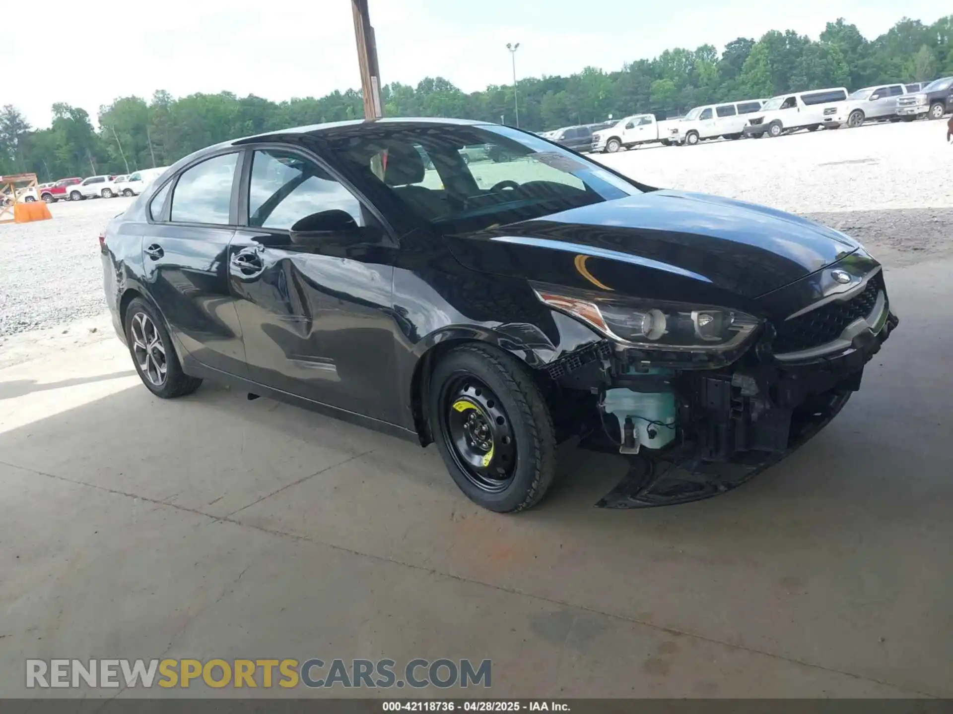 1 Photograph of a damaged car 3KPF24AD5LE141476 KIA FORTE 2020