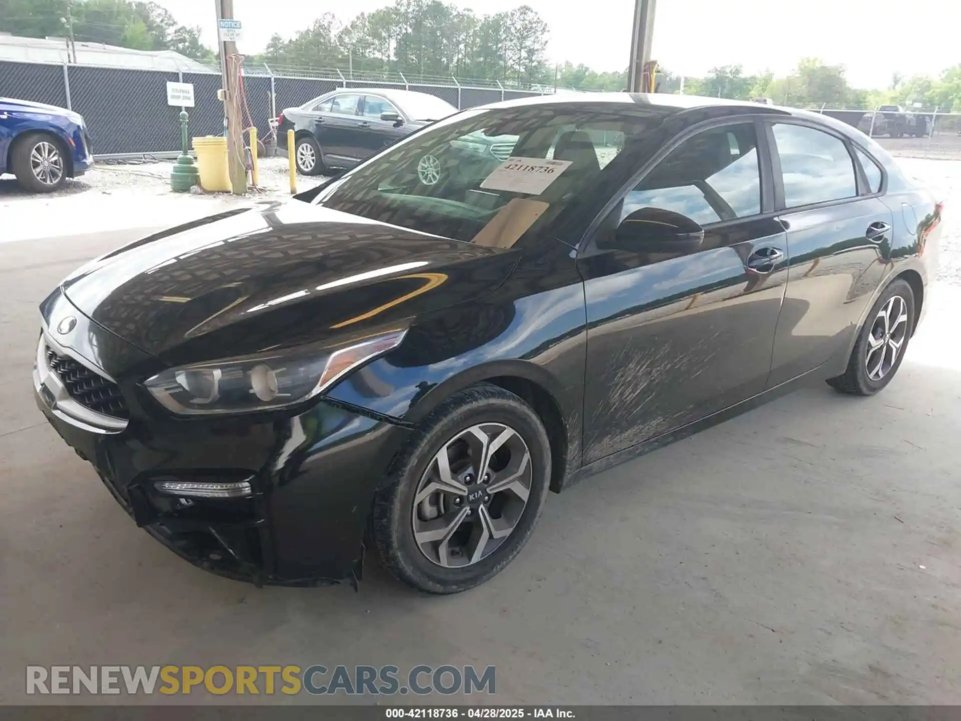2 Photograph of a damaged car 3KPF24AD5LE141476 KIA FORTE 2020