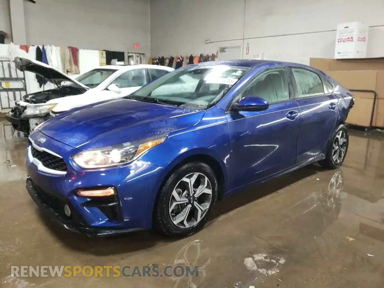 1 Photograph of a damaged car 3KPF24AD5LE143776 KIA FORTE 2020