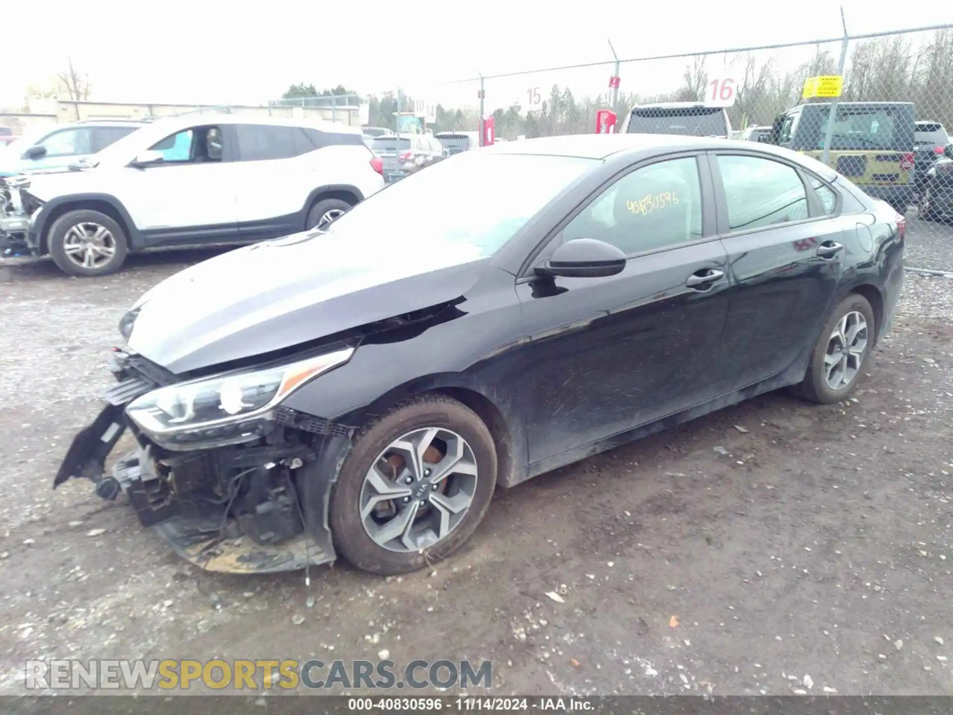 2 Photograph of a damaged car 3KPF24AD5LE144720 KIA FORTE 2020