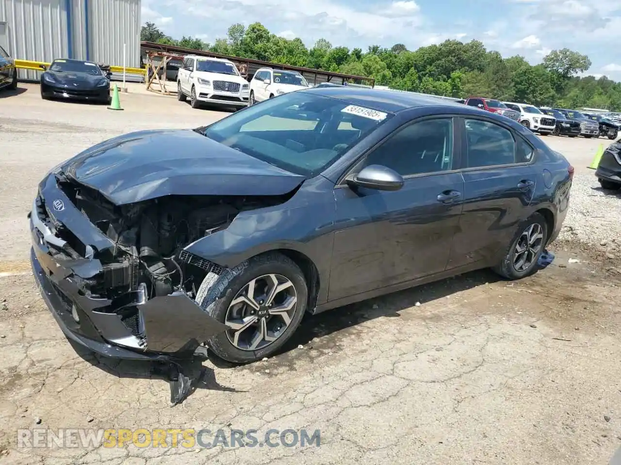1 Photograph of a damaged car 3KPF24AD5LE178706 KIA FORTE 2020
