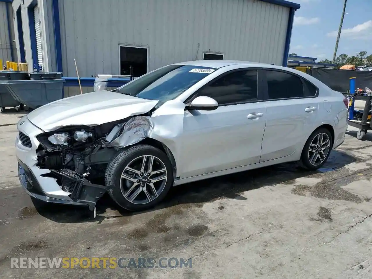 1 Photograph of a damaged car 3KPF24AD5LE193092 KIA FORTE 2020