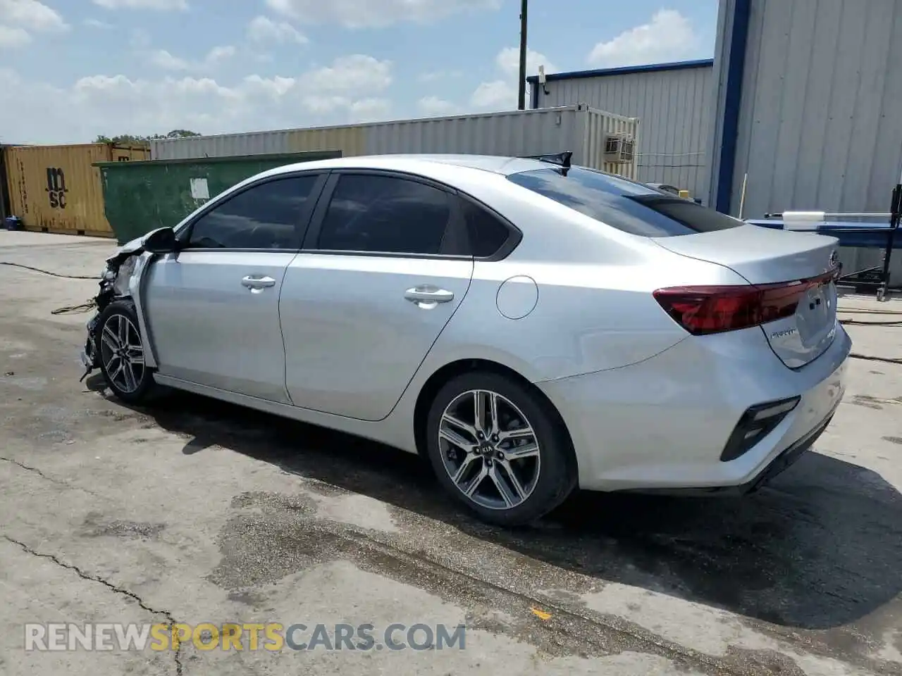 2 Photograph of a damaged car 3KPF24AD5LE193092 KIA FORTE 2020