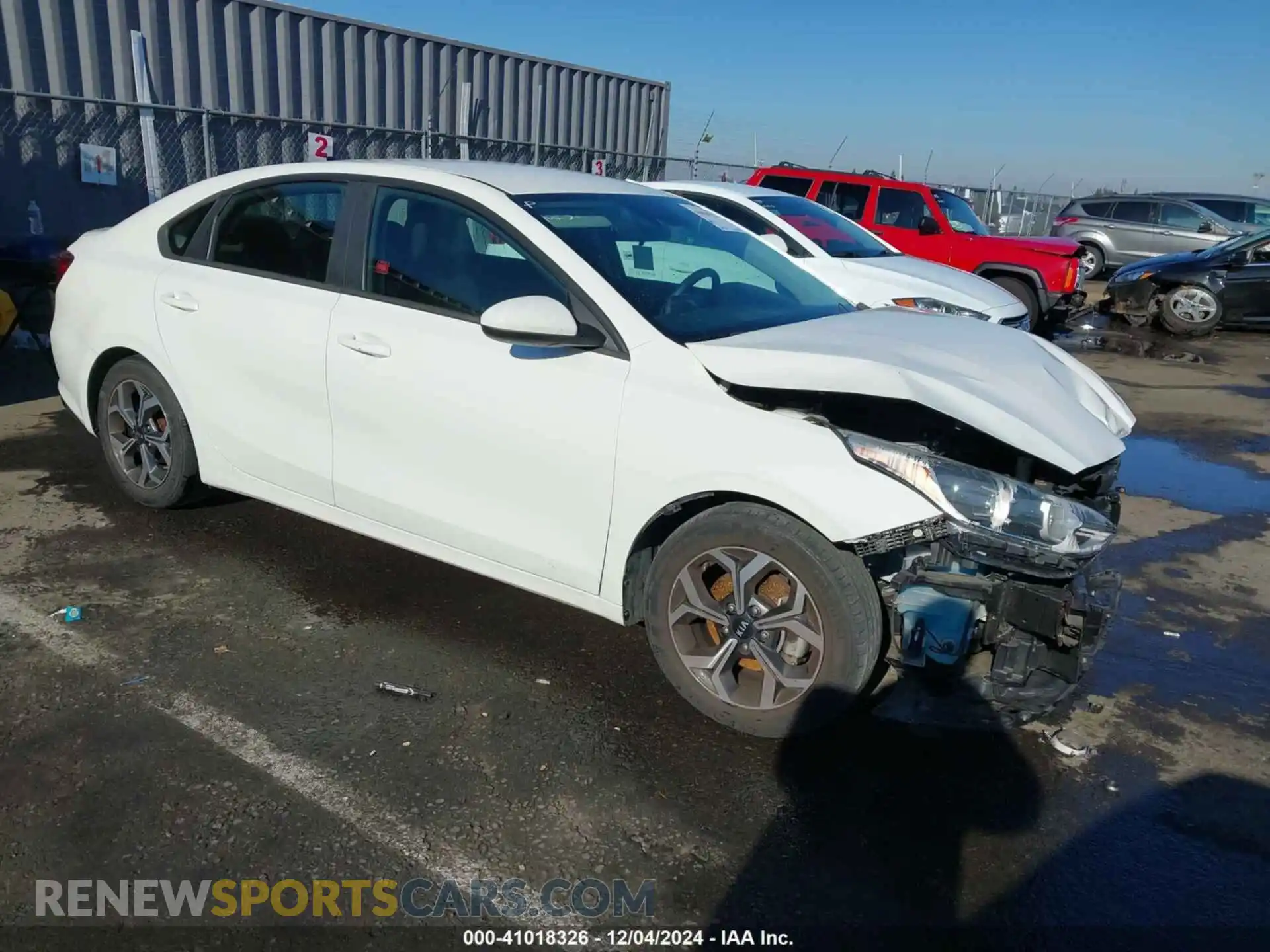 1 Photograph of a damaged car 3KPF24AD5LE204009 KIA FORTE 2020