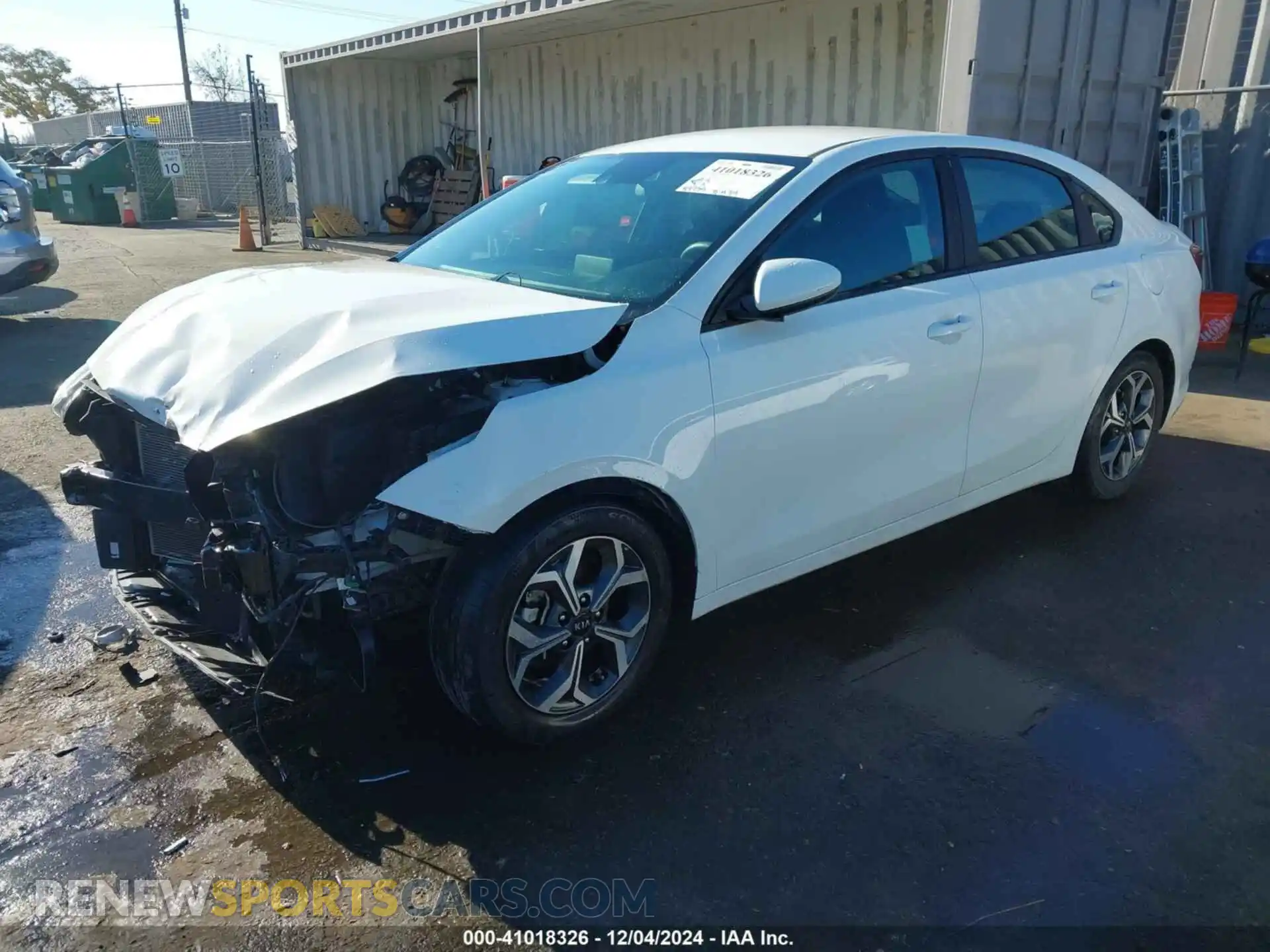 2 Photograph of a damaged car 3KPF24AD5LE204009 KIA FORTE 2020