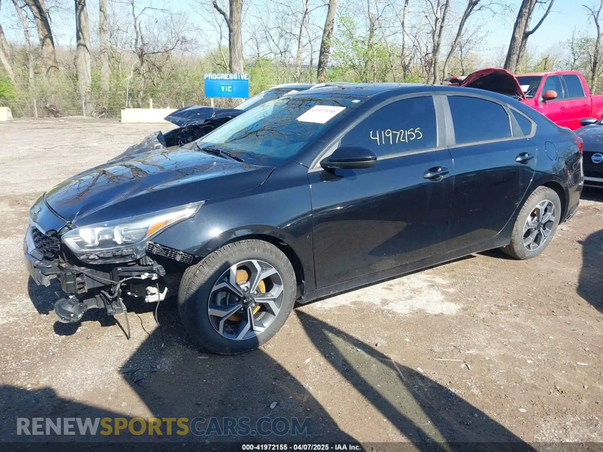 2 Photograph of a damaged car 3KPF24AD6LE147268 KIA FORTE 2020