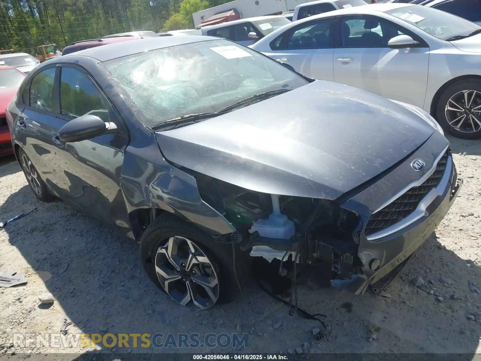 1 Photograph of a damaged car 3KPF24AD6LE167567 KIA FORTE 2020