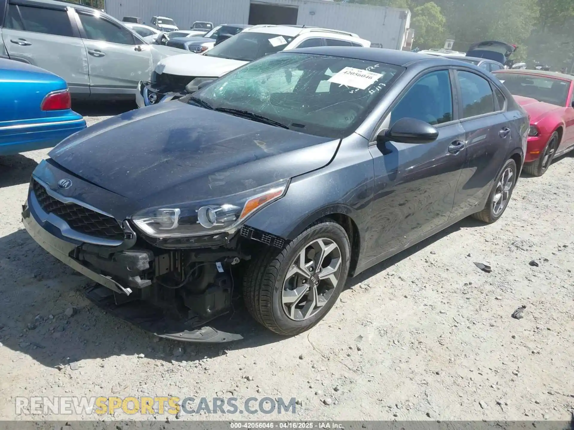 2 Photograph of a damaged car 3KPF24AD6LE167567 KIA FORTE 2020