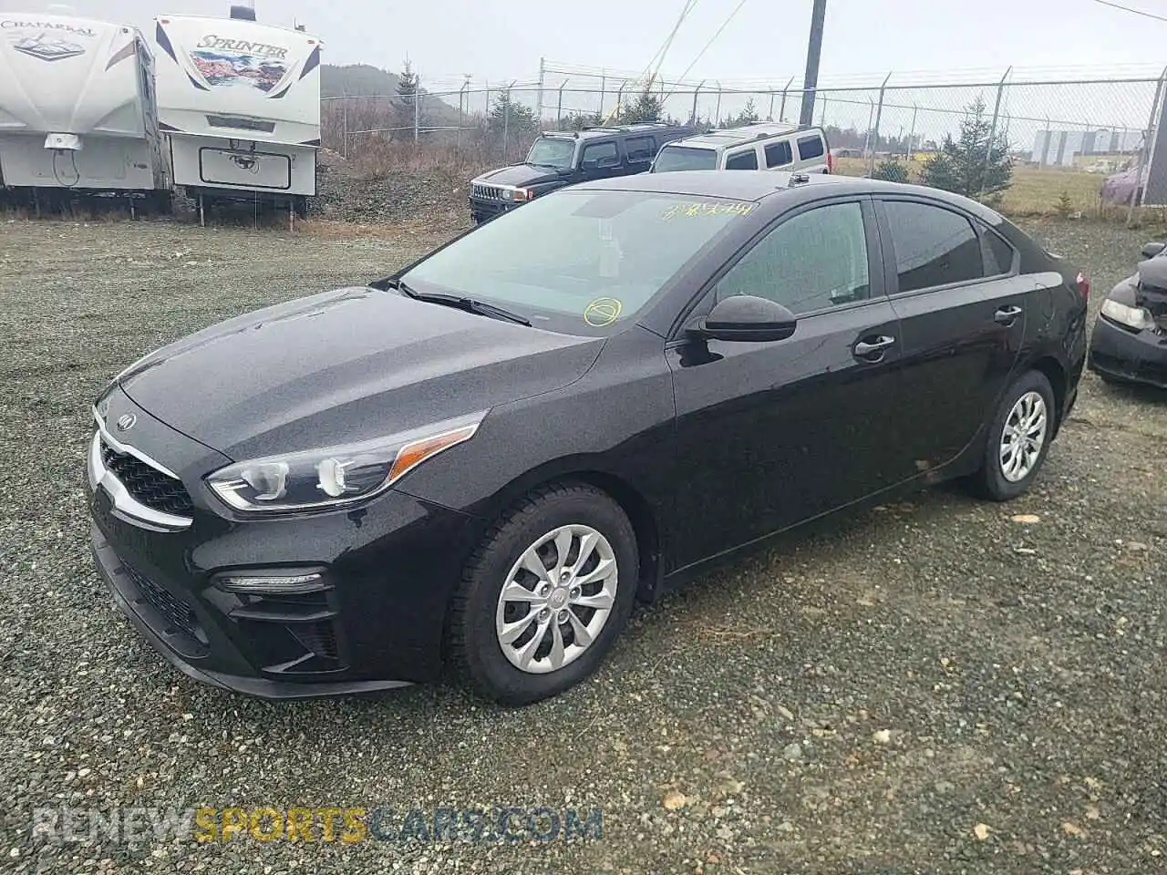 1 Photograph of a damaged car 3KPF24AD6LE169027 KIA FORTE 2020