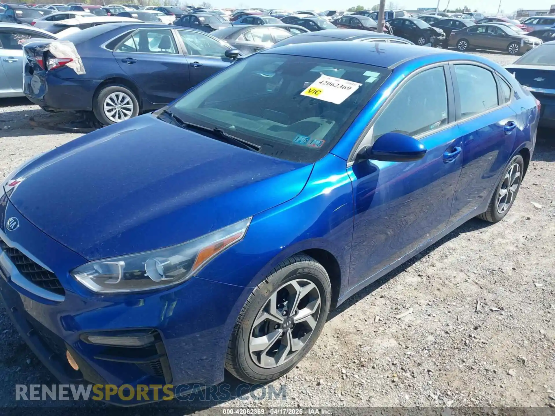 2 Photograph of a damaged car 3KPF24AD6LE184269 KIA FORTE 2020