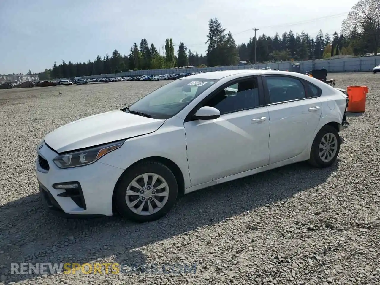 1 Photograph of a damaged car 3KPF24AD6LE189455 KIA FORTE 2020
