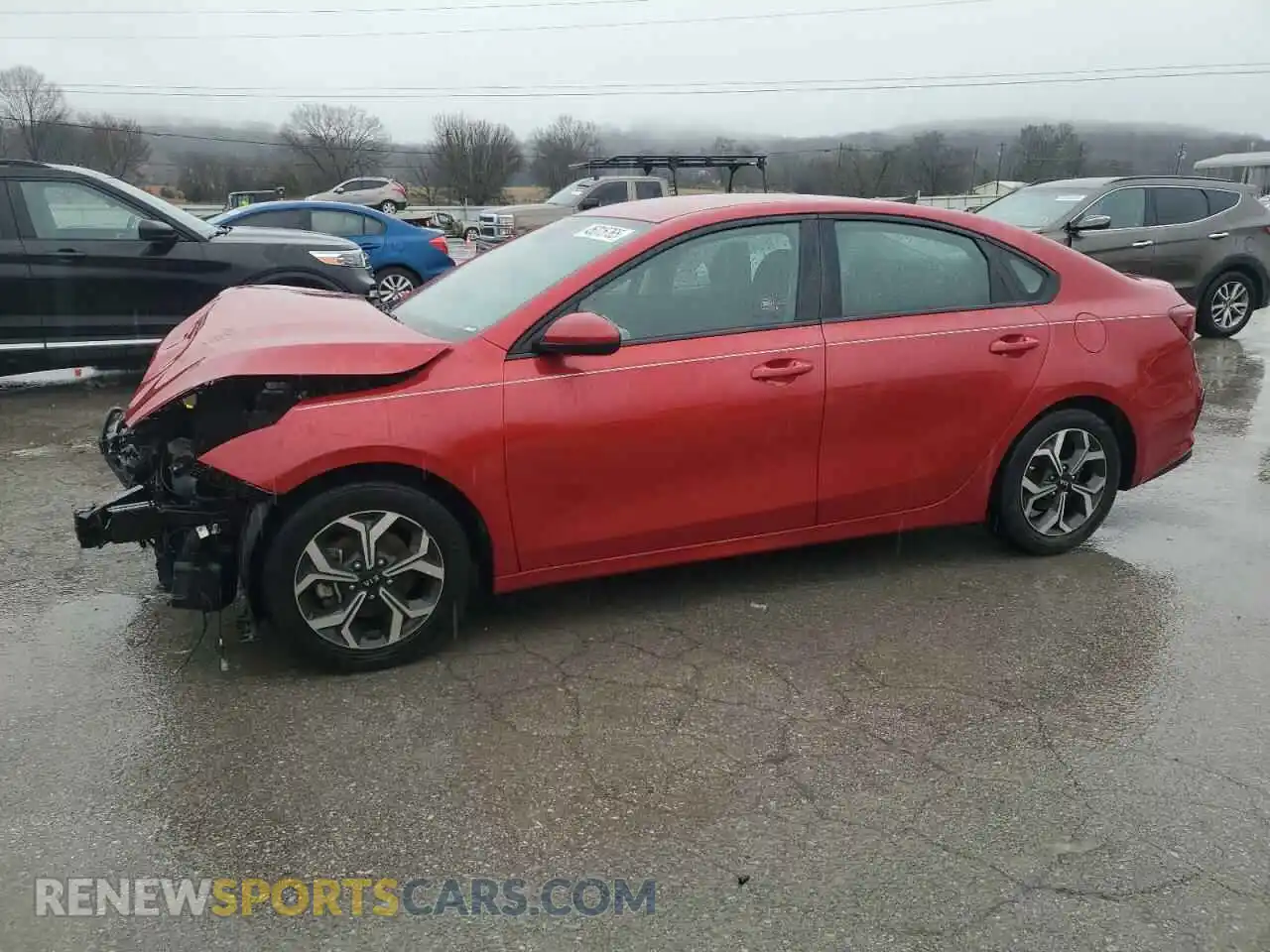 1 Photograph of a damaged car 3KPF24AD6LE191089 KIA FORTE 2020