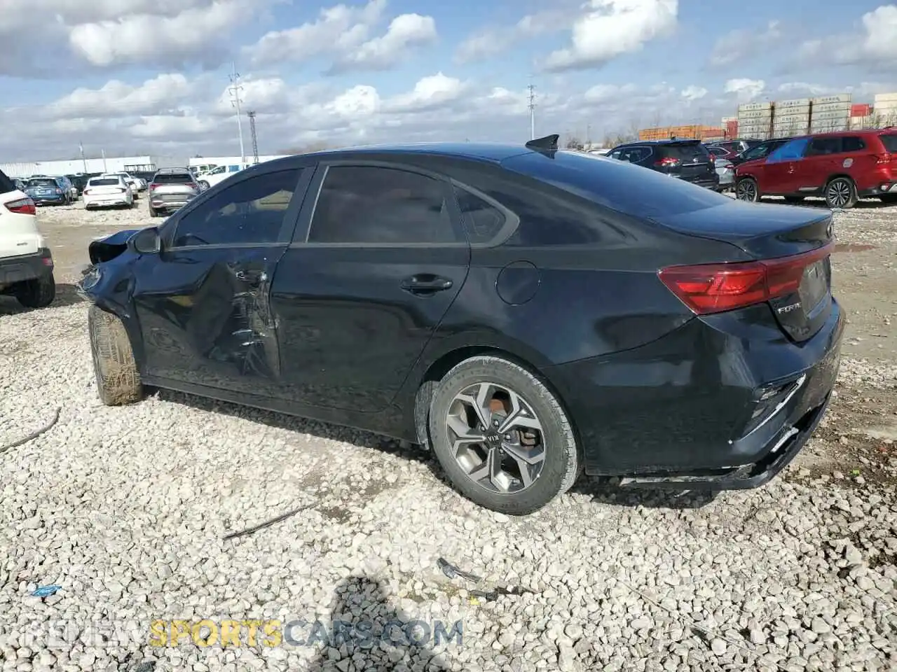 2 Photograph of a damaged car 3KPF24AD6LE234880 KIA FORTE 2020
