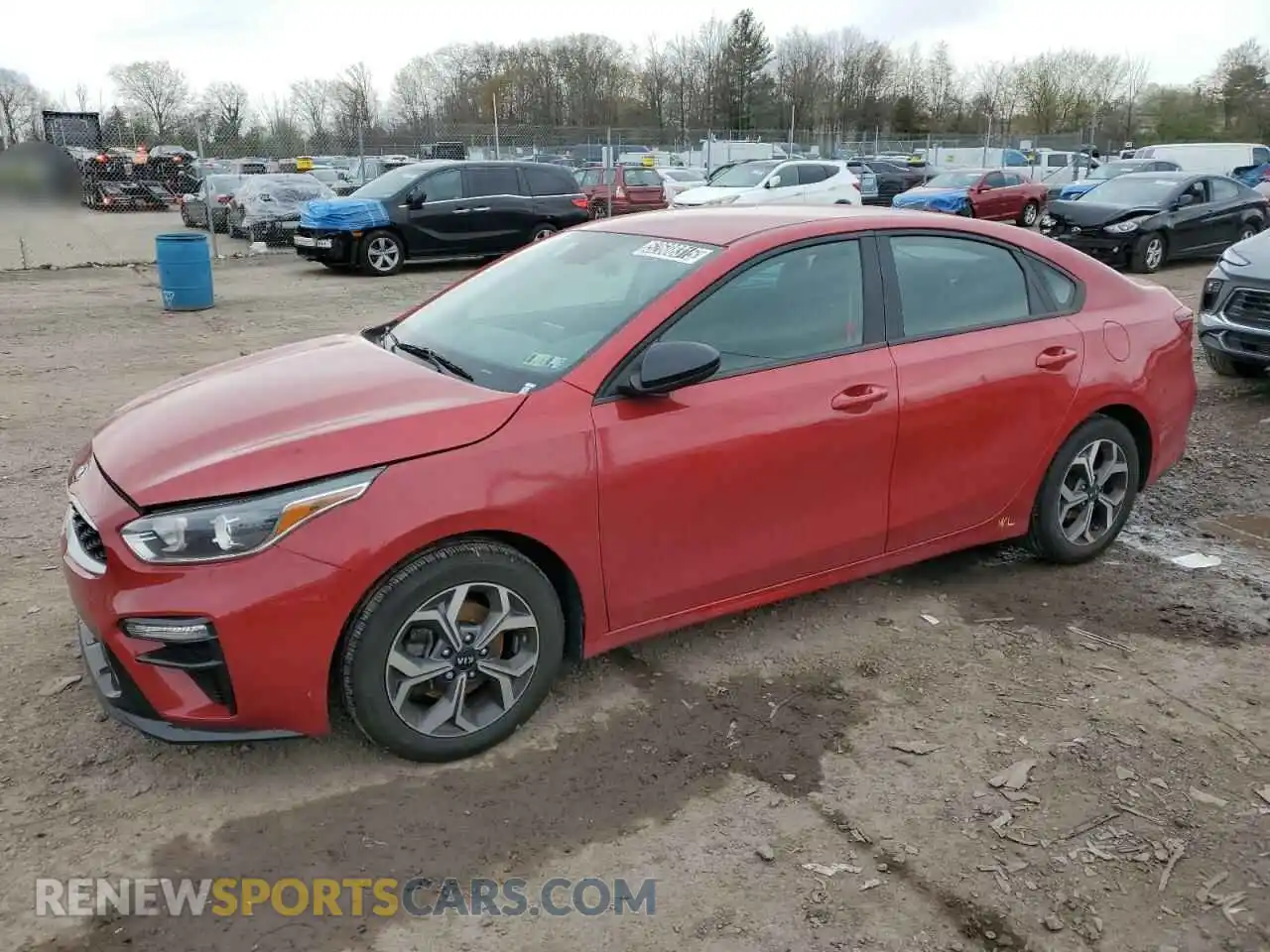 1 Photograph of a damaged car 3KPF24AD6LE245670 KIA FORTE 2020