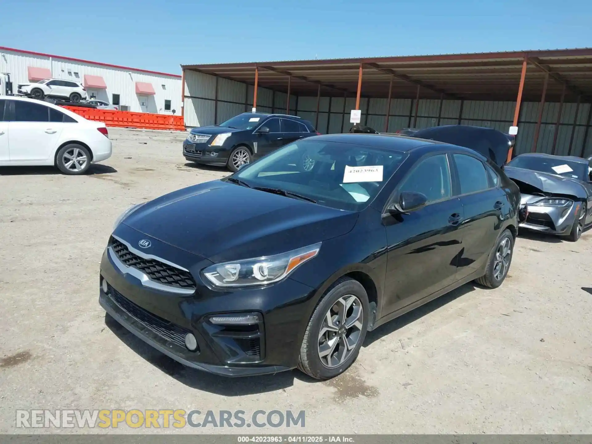 2 Photograph of a damaged car 3KPF24AD6LE257852 KIA FORTE 2020