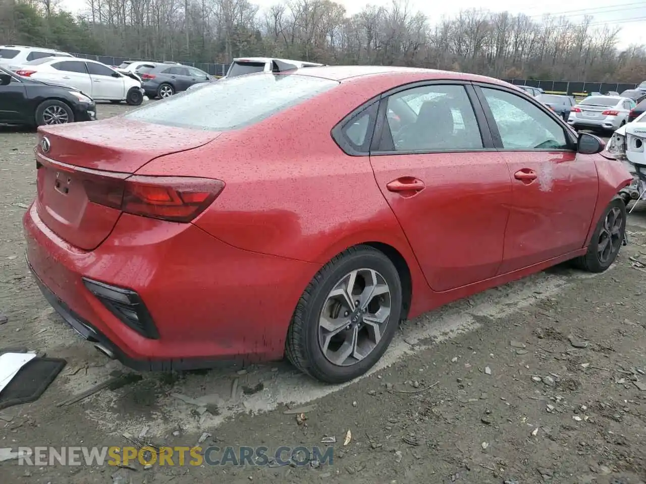 3 Photograph of a damaged car 3KPF24AD7LE150082 KIA FORTE 2020