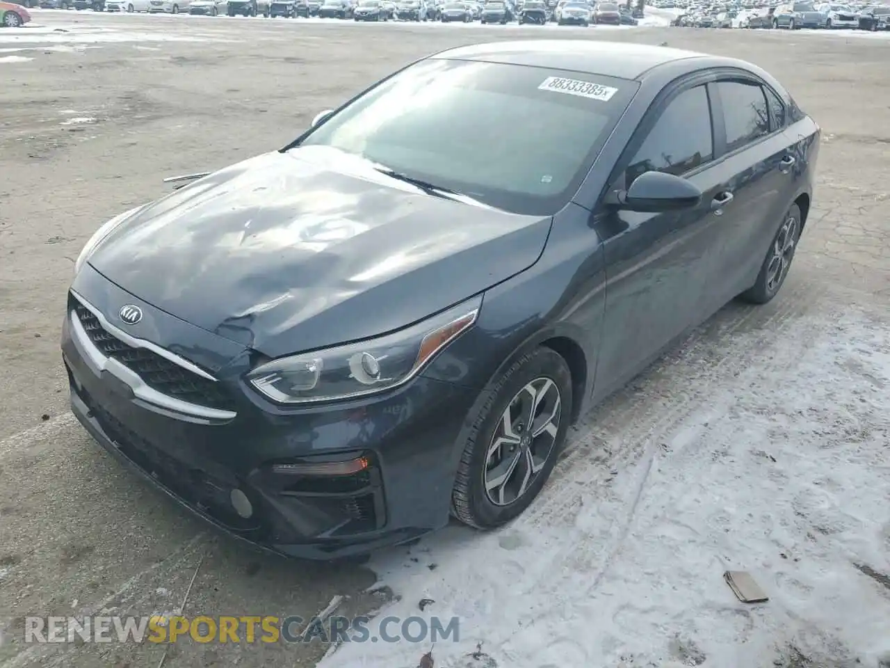 1 Photograph of a damaged car 3KPF24AD7LE150938 KIA FORTE 2020