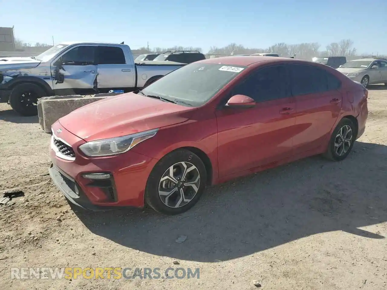 1 Photograph of a damaged car 3KPF24AD7LE154004 KIA FORTE 2020