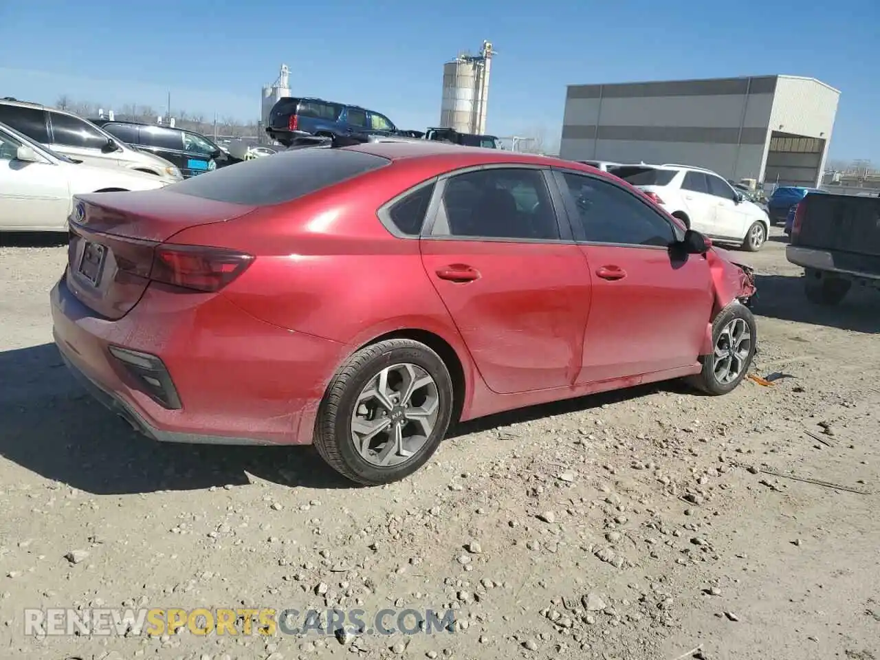 3 Photograph of a damaged car 3KPF24AD7LE154004 KIA FORTE 2020