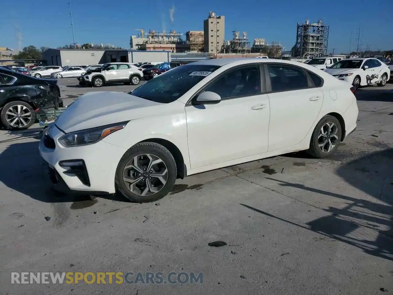 1 Photograph of a damaged car 3KPF24AD7LE191439 KIA FORTE 2020