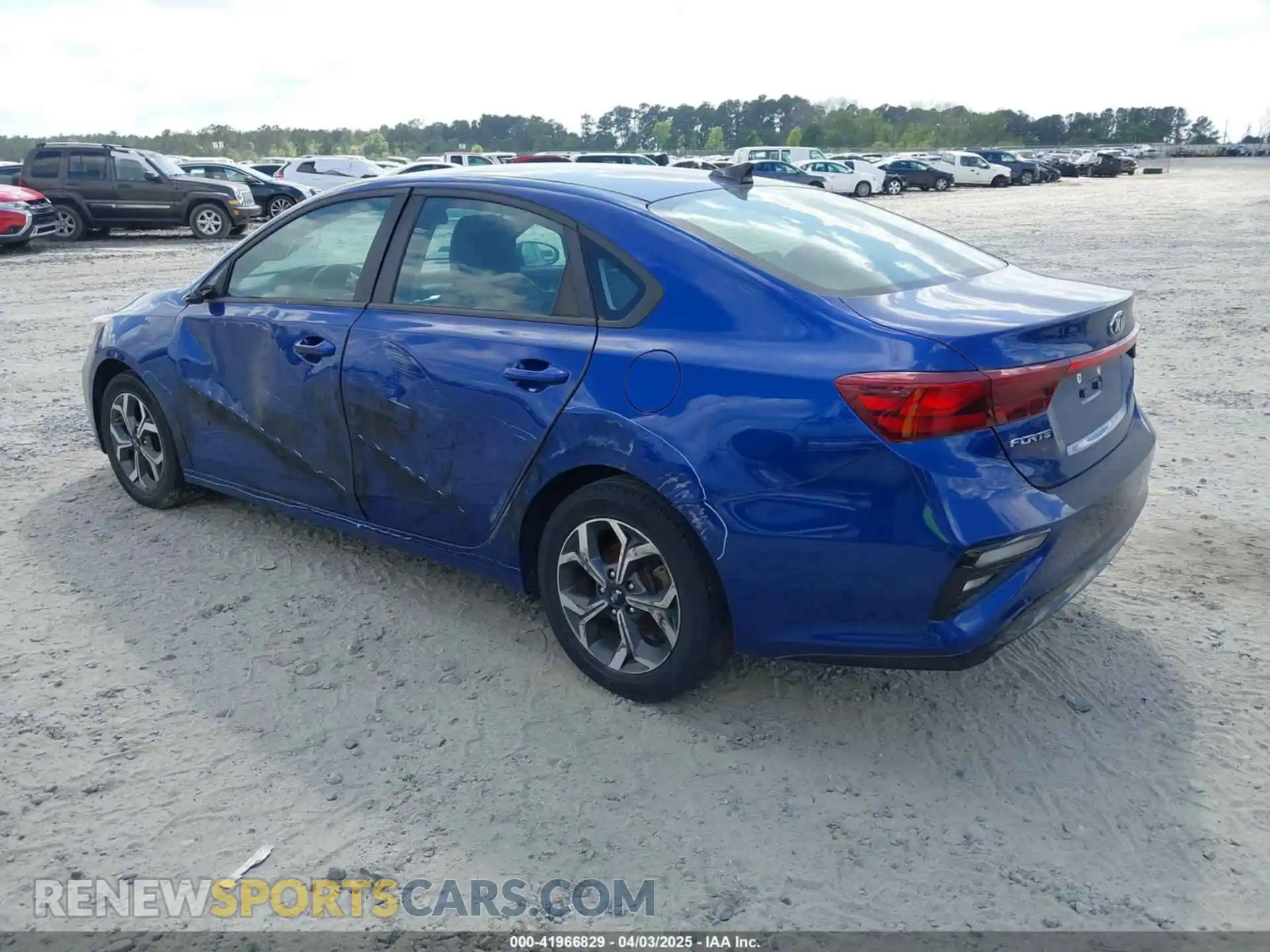 3 Photograph of a damaged car 3KPF24AD7LE203220 KIA FORTE 2020