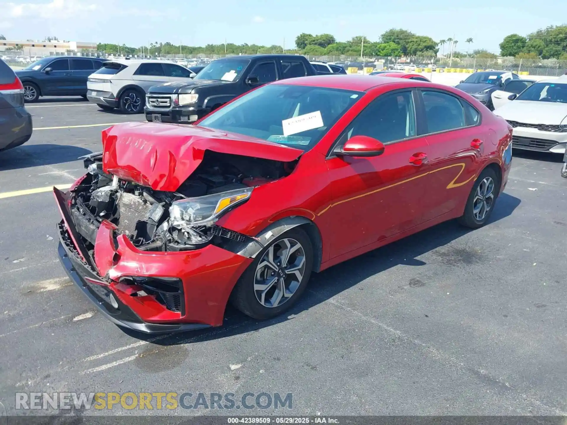 2 Photograph of a damaged car 3KPF24AD7LE203489 KIA FORTE 2020